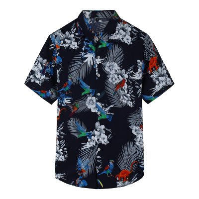 Hawaiian printed men's shirt Image