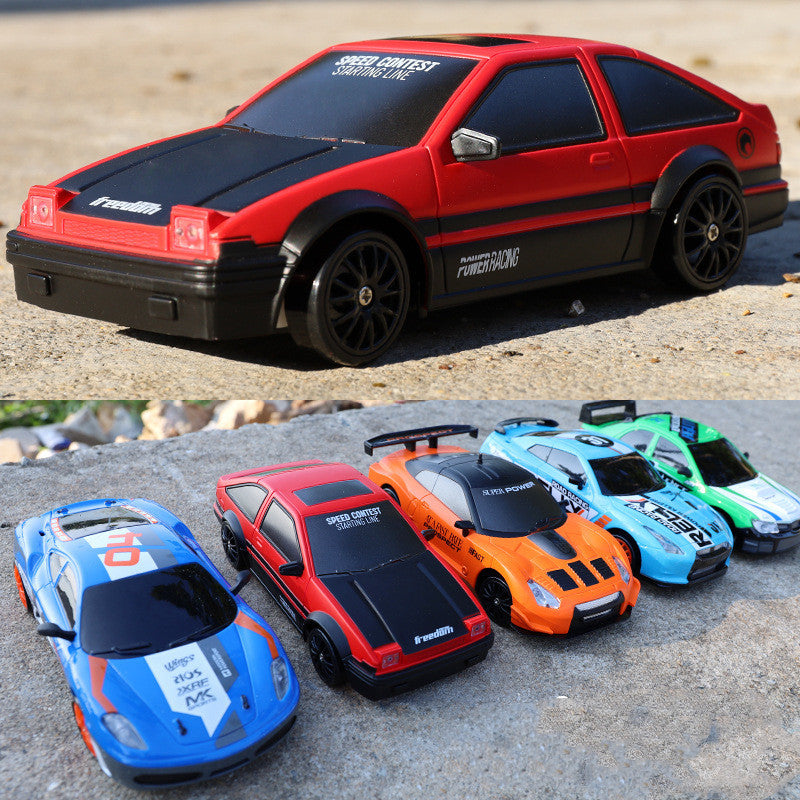 2.4G Drift Rc Car 4WD RC Drift Car Toy Remote Control GTR Model AE86 Vehicle Car RC Racing Car Toy For Children Christmas Gifts Image