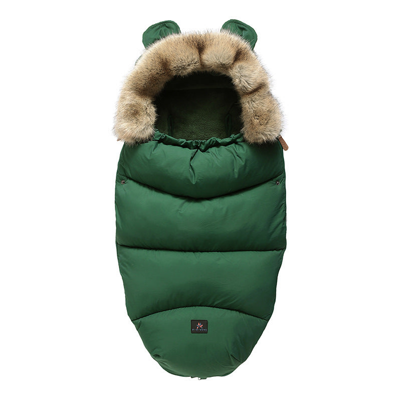 Baby warm sleeping bag Image