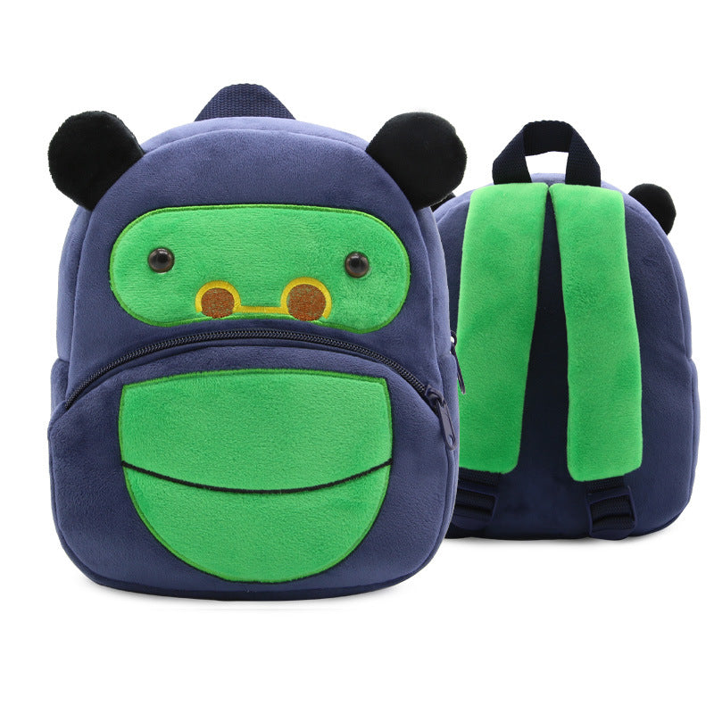 kindergarten small school bag animal backpack Image