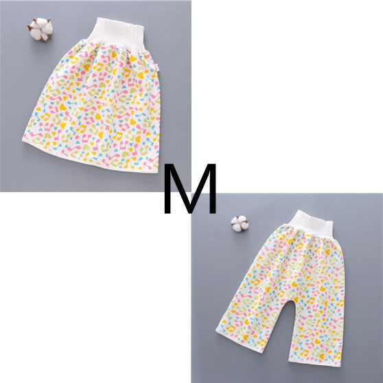 Cotton and bamboo fiber Baby diaper skirt Image