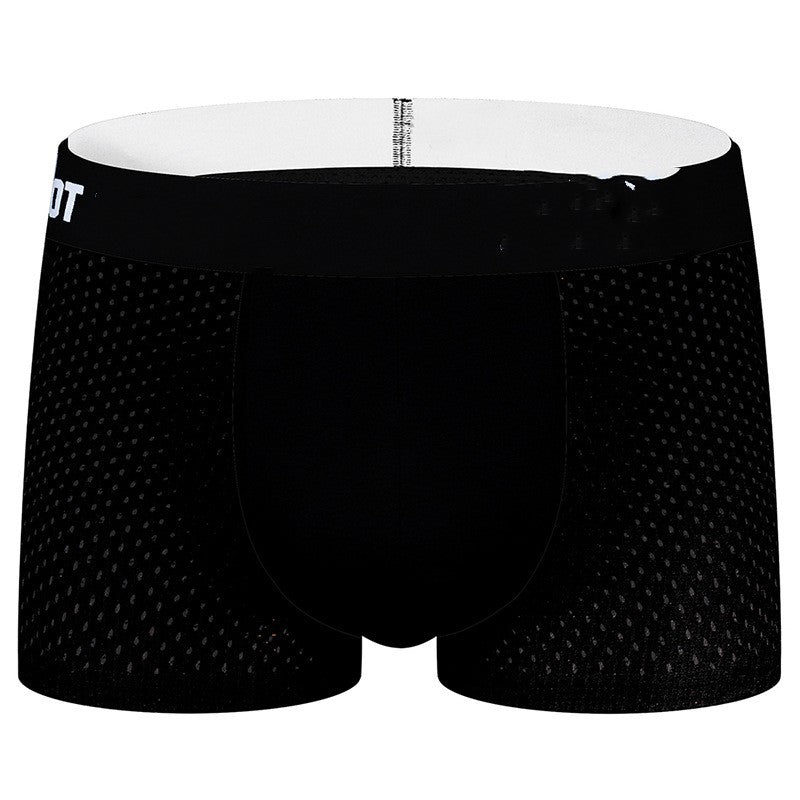 Men's Underwear Solid Color And Breathable Boxers Image