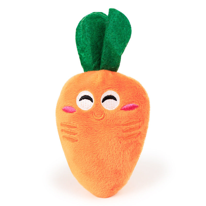 Pet Dog Toys Carrot Plush Toy Vegetable Chew Toy For Dogs Snuffle Mat For Dogs Cats Durable Chew Puppy Toy Dogs Accessories Image