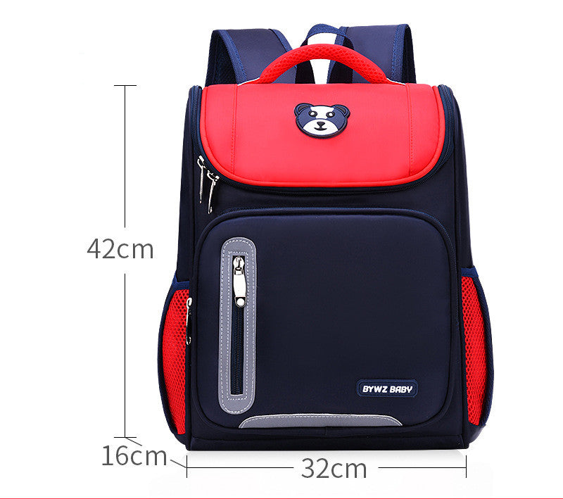 Boys And Girls Space Bag Backpack Lightweight Children's School Bag Image