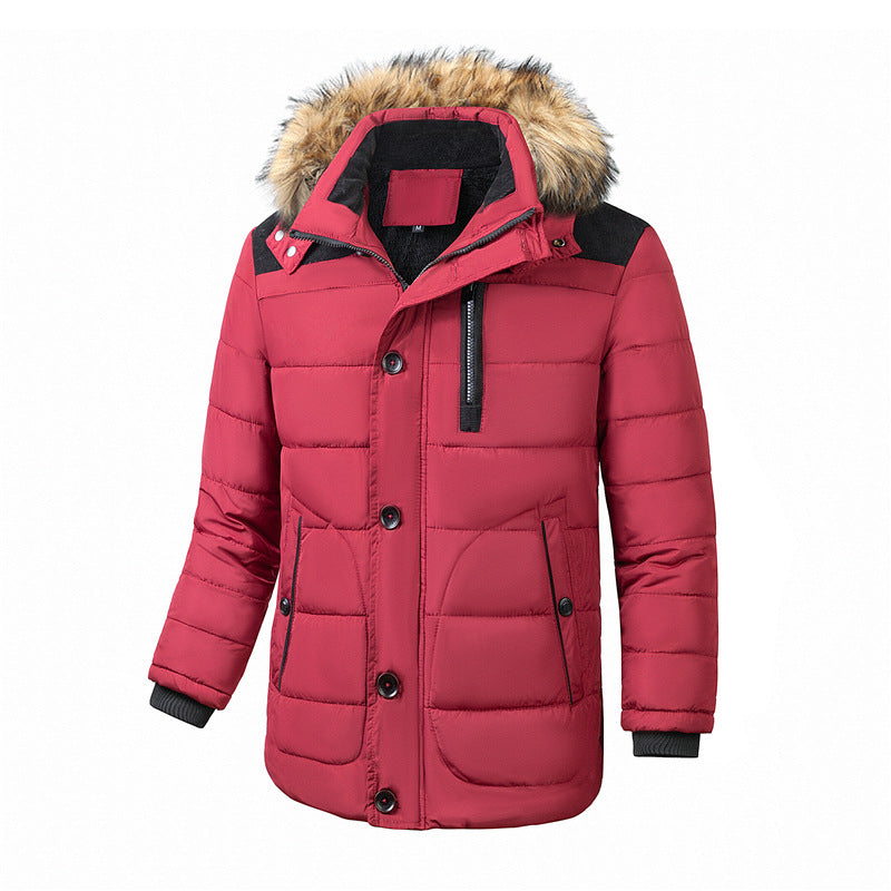 Men's Cotton-padded Clothes Warm Jacket Image