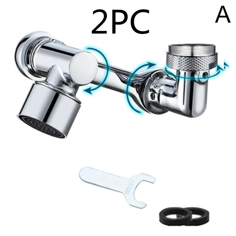 Universal 1080 Swivel Faucet Aerator Multifunction Faucet Extender Universal Swivel Splash Resistant Shower Image