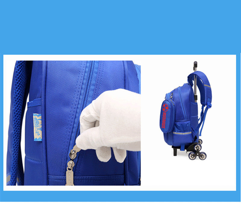 Dual-purpose Detachable Stair Climbing Drag Bag For Grade 26