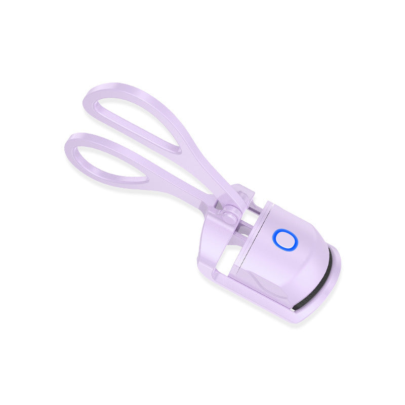 Heated Eyelash Curler Electric Temperature Control Mini Eyelash Curler Electric Portable Charging Image