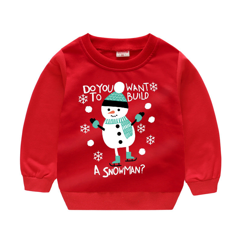 Christmas Casual Children Sweater Holiday Clothing Image