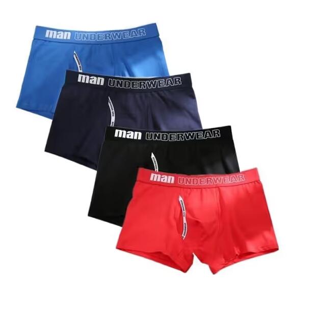 Men's Underwear Boxer Shorts 95 Cotton Real Pockets Image