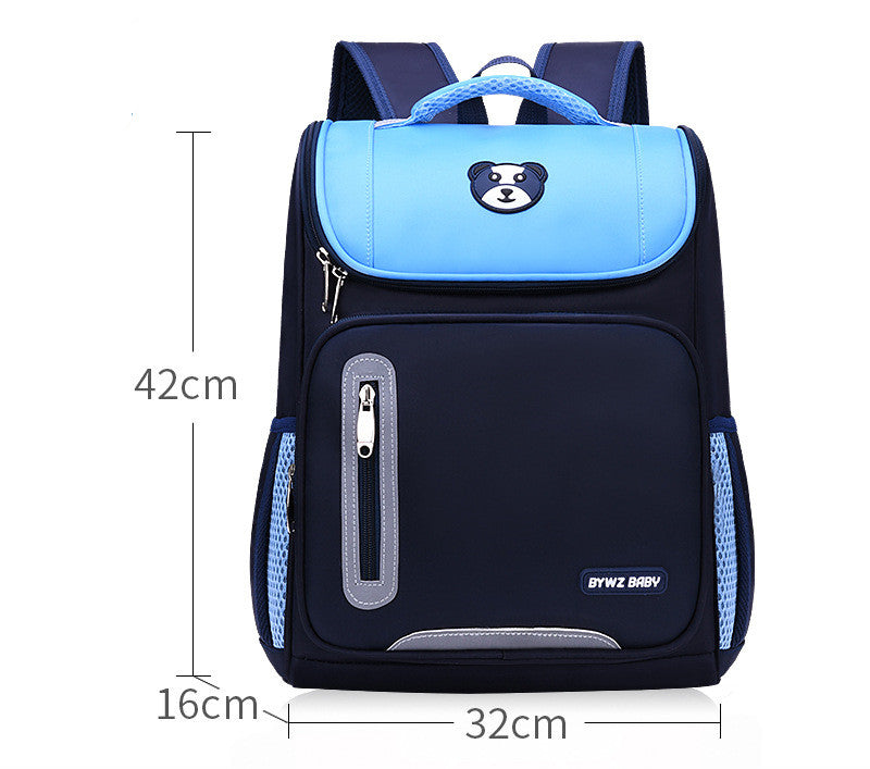 Boys And Girls Space Bag Backpack Lightweight Children's School Bag Image