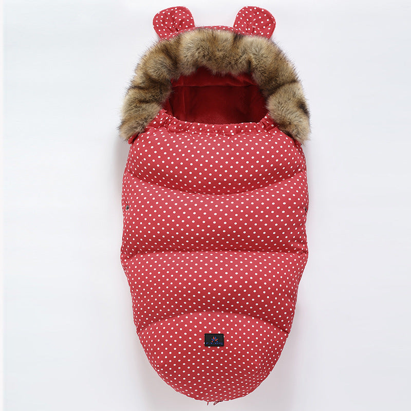 Baby warm sleeping bag Image