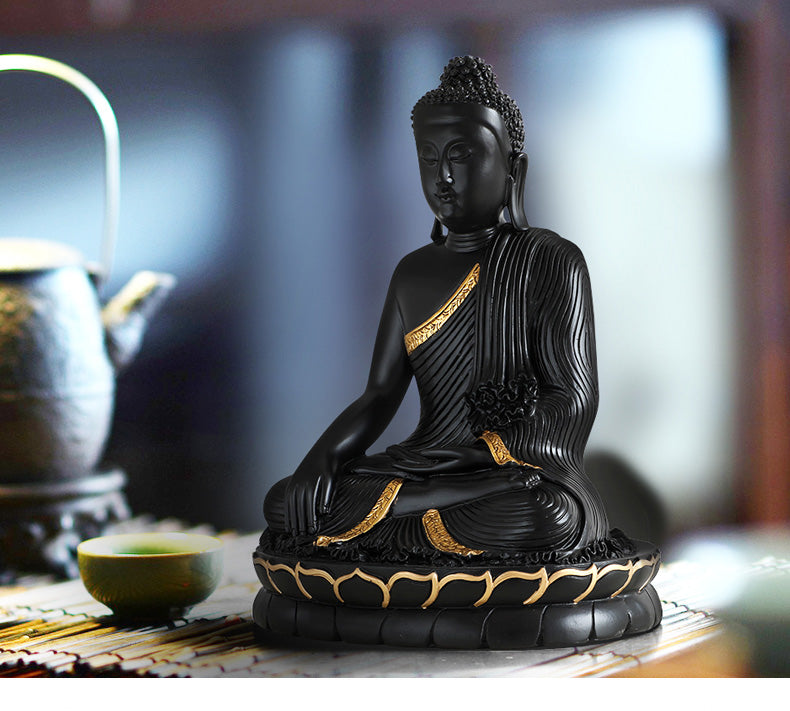 Sakyamuni Buddha statue decoration Image