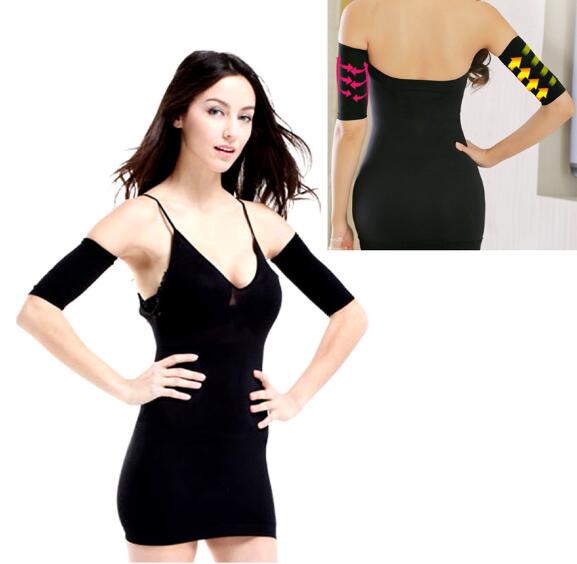 Women Arm Shaping Sleeves Ladies Elastic Slimming Shaperwear Image