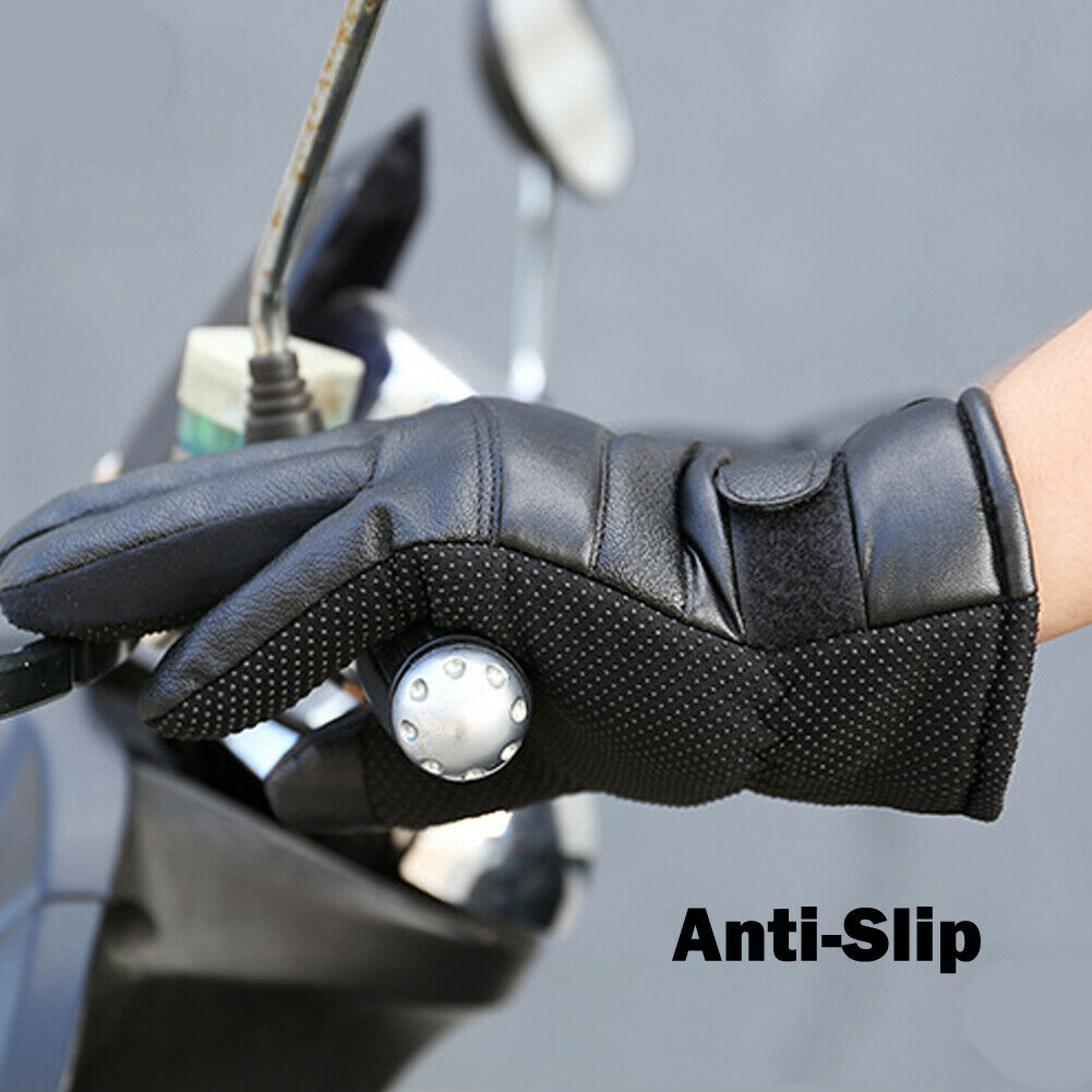 Winter Electric Heated Gloves Windproof Cycling Warm Heating Touch Screen Skiing Gloves Image