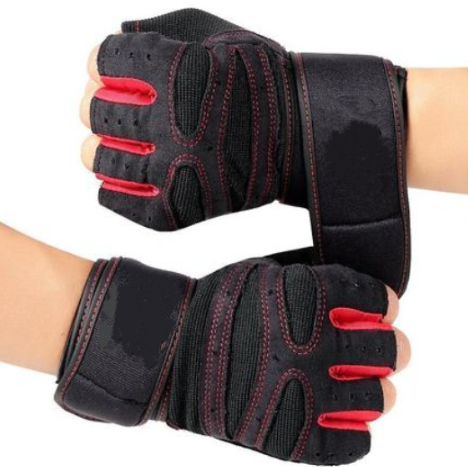 Half finger gym gloves Image