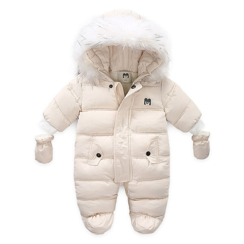 Baby Kids Jumpsuit Jacket with Gloves Image