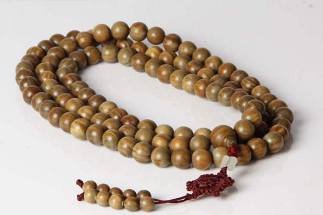 Natural sandalwood beads Image