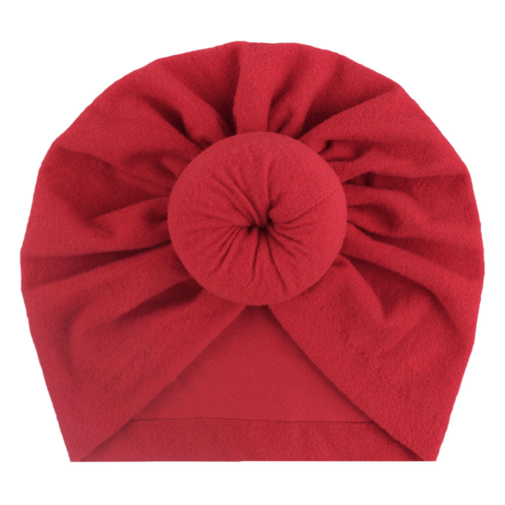 Children's turban hat baby knotted Indian beanie Image