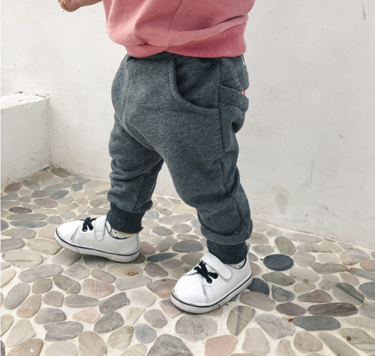 2021 boys casual pants autumn loaded Korean children's casual sweatpants baby cartoon loose trousers Image