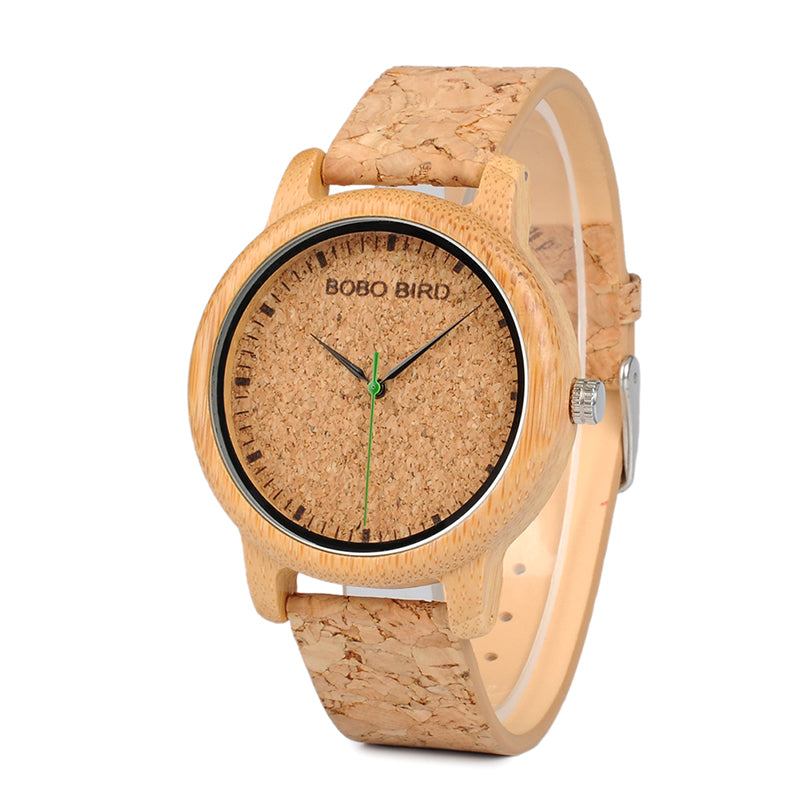 Bamboo and wooden watches Image