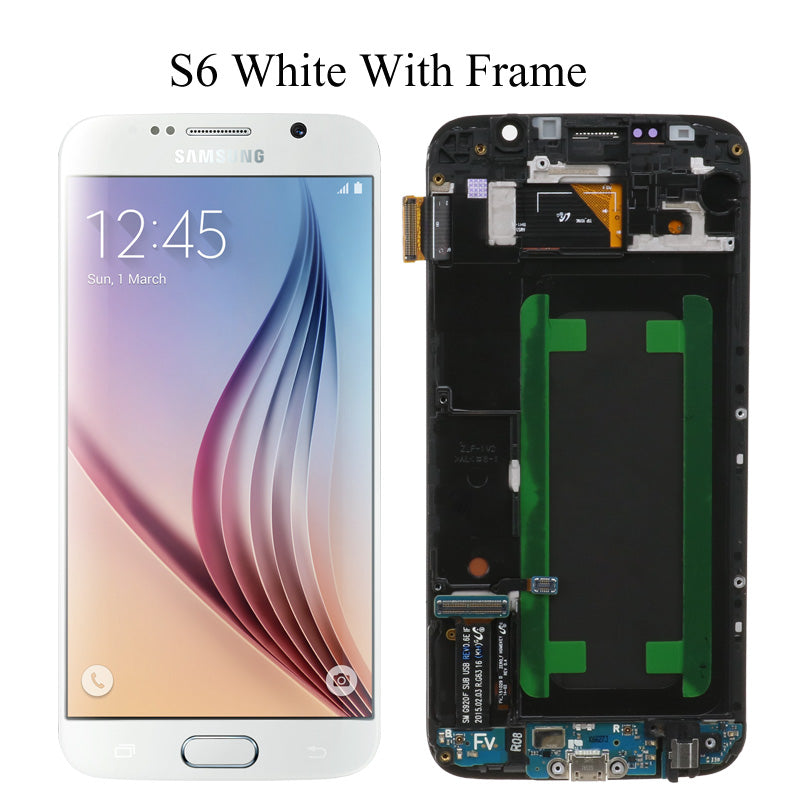 Mobile phone display inside and outside Image