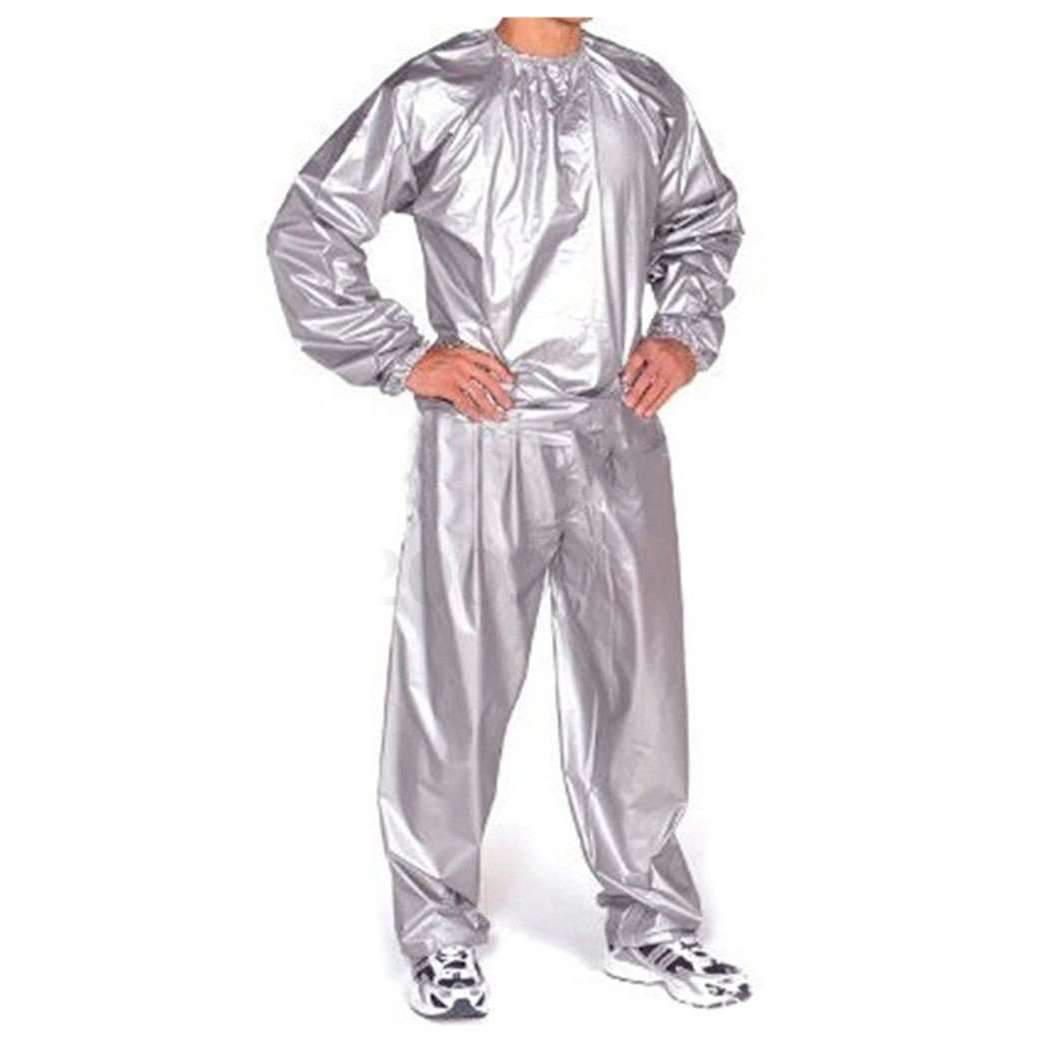 Heavy Duty Anti-Rip Weight Loss Sauna Suit PVC Long Sleeve Unisex Clothes Image