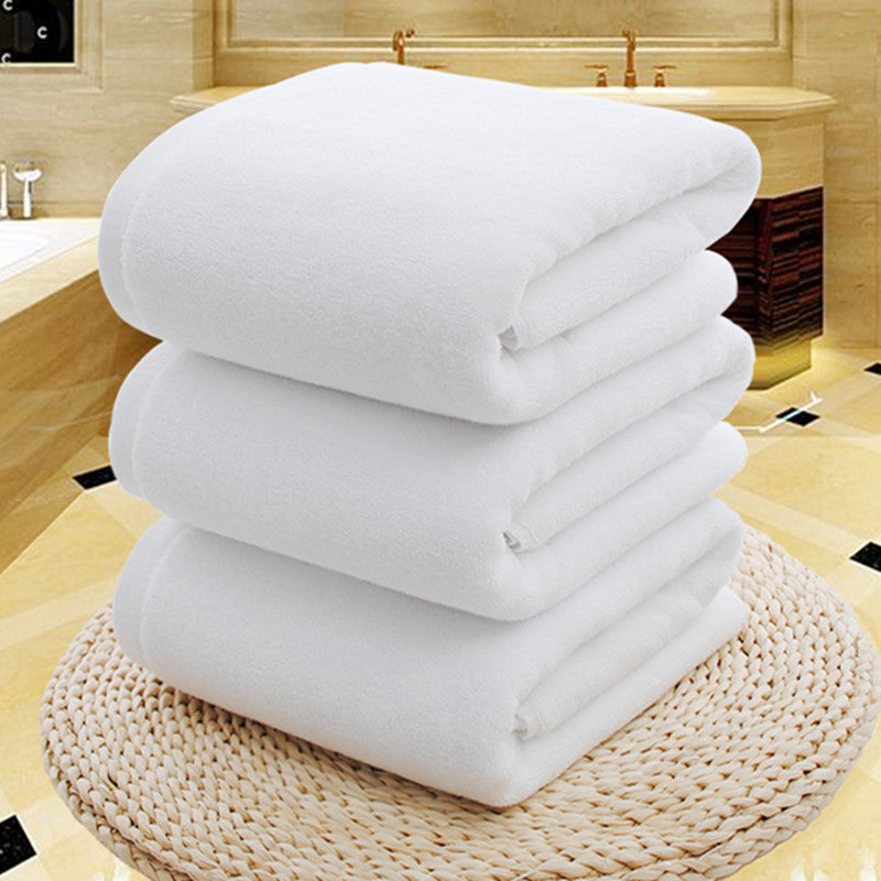 Pure cotton thickened bath towel Image