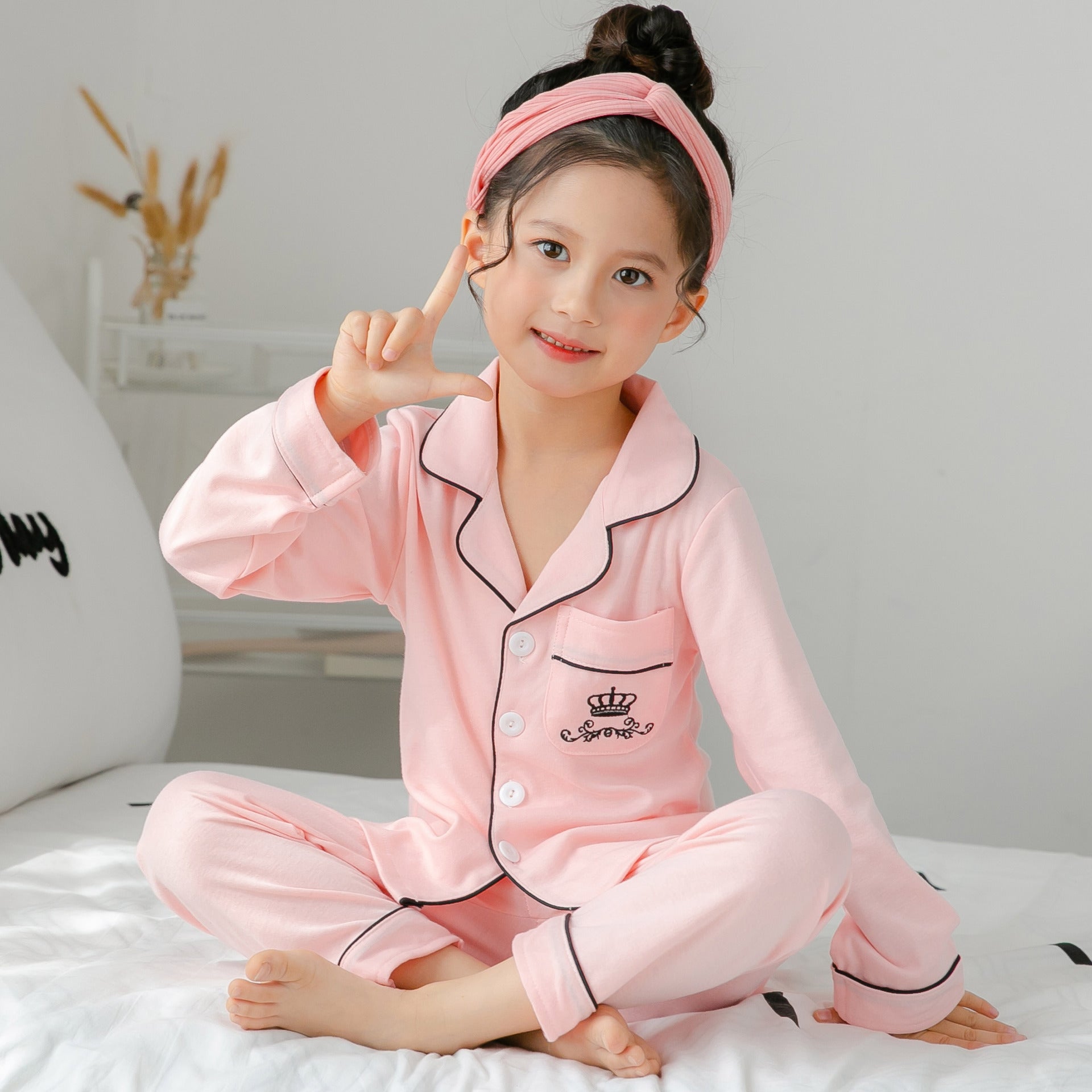 Cotton pajamas for children Image
