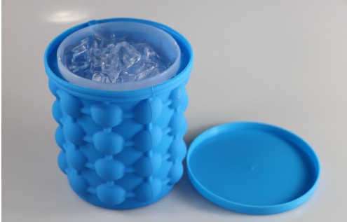 New Champagne Container Silicone Bucket Saving Ice Cube Maker Image