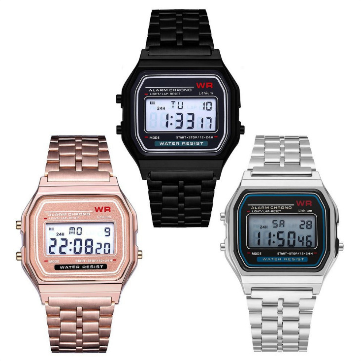 LED digital watch Image