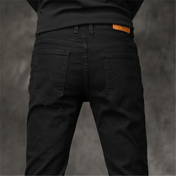 Slim-fit stretch men's pants Image