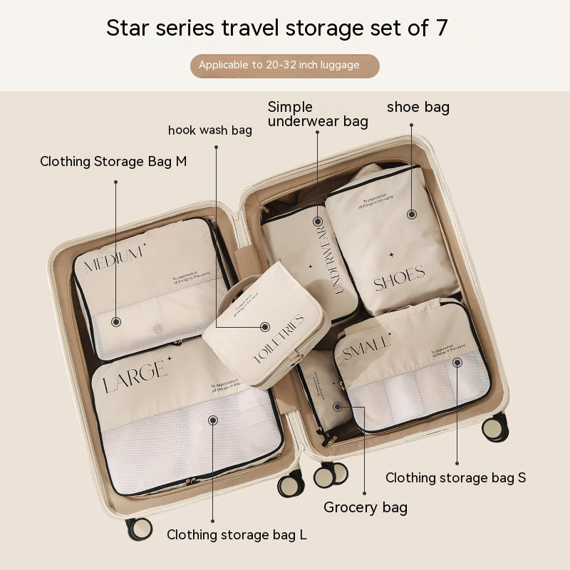 Travel Storage Bag Set Packing Image