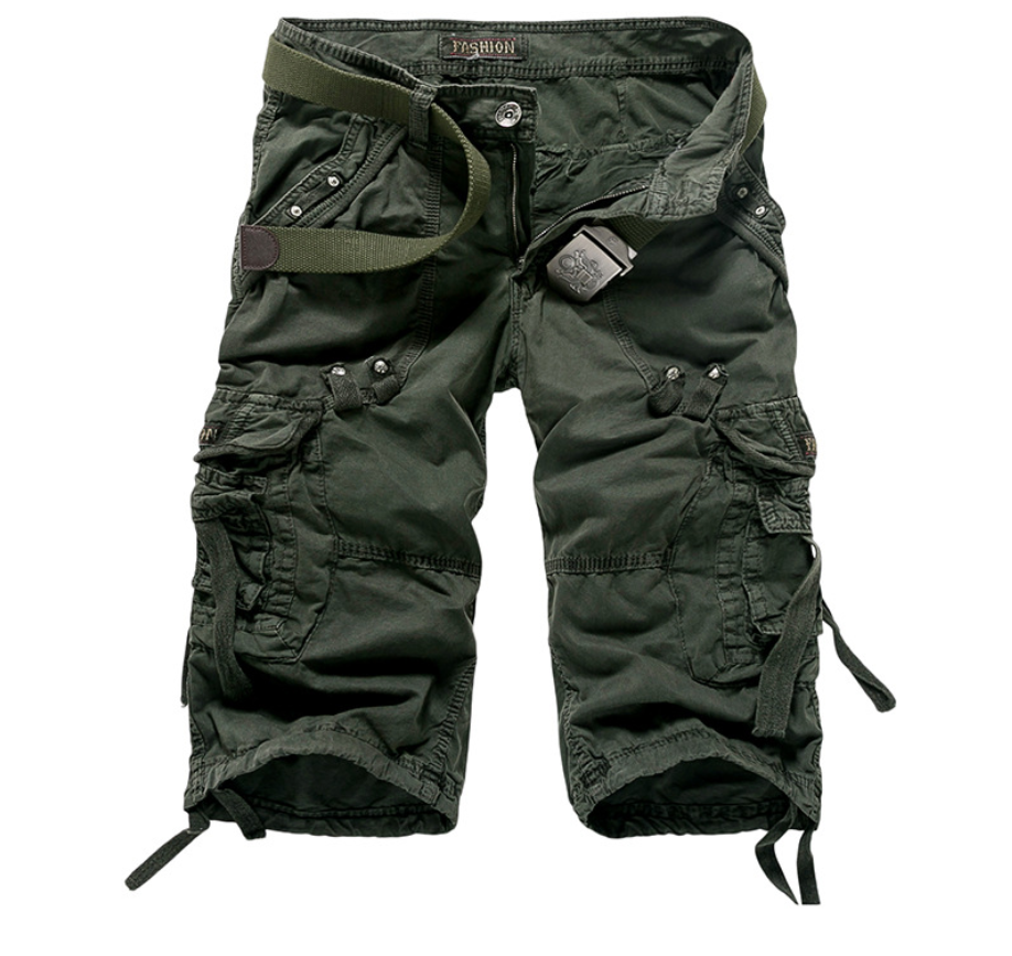 Workwear Shorts Multi-pocket Pants Image