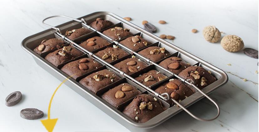 Brownie Baking Pan Cake Mould Square Bread Baking Image