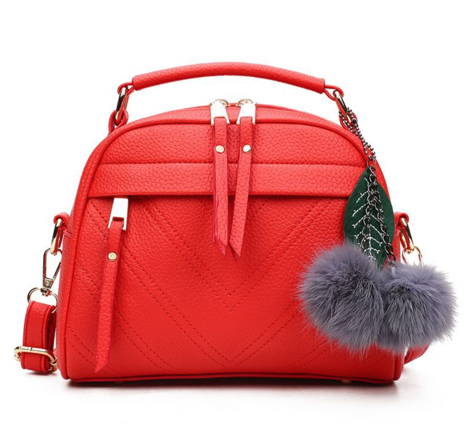 Hair ball, shoulder bag, shoulder bag Image