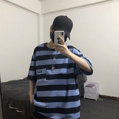 Striped short sleeve t-shirt