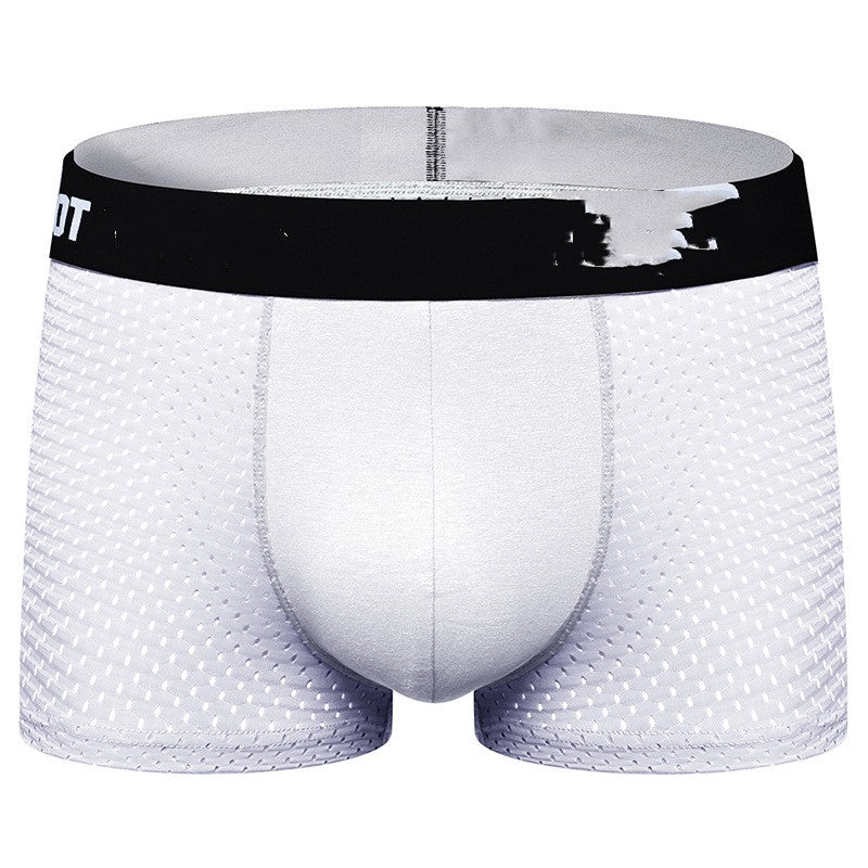 Men's Underwear Solid Color And Breathable Boxers Image