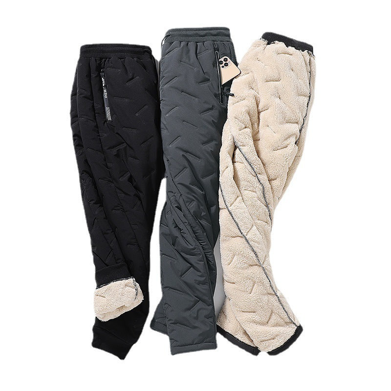 Men's Padded Cotton Trousers With Cashmere Image