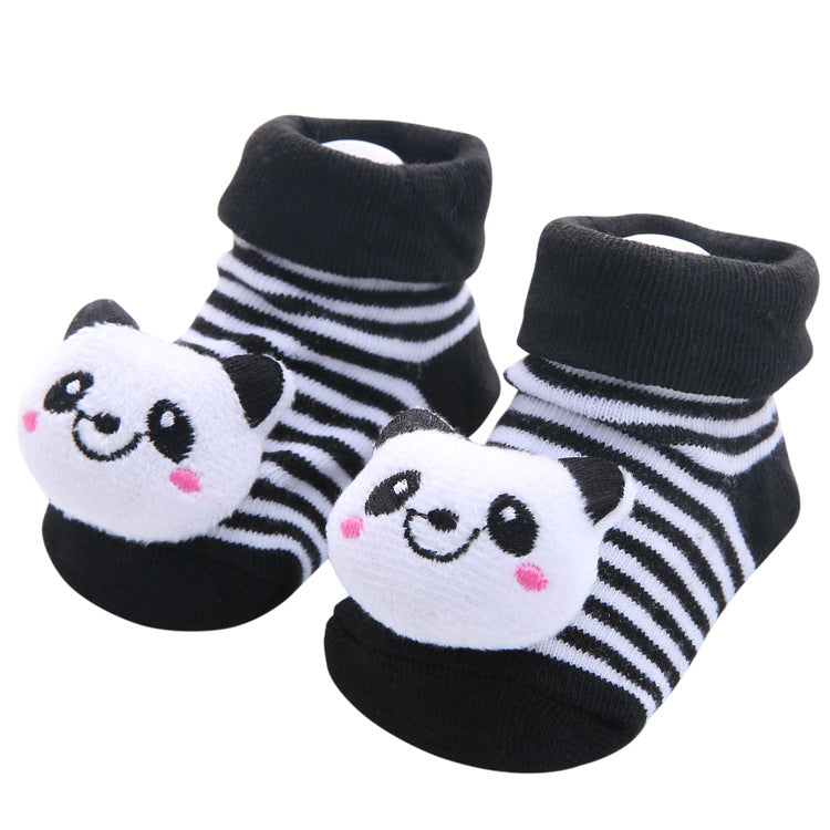 Cotton Cartoon Non-slip Baby Floor Socks Image