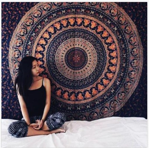 Indian Mandala hanging tapestry tapestry