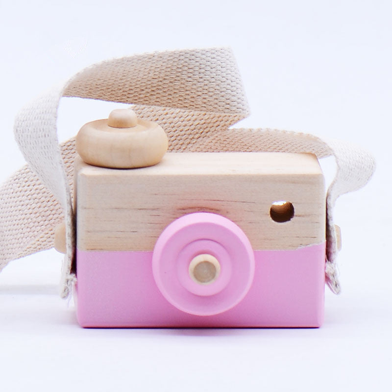 Cute Wooden Toys Camera Baby Kids Image