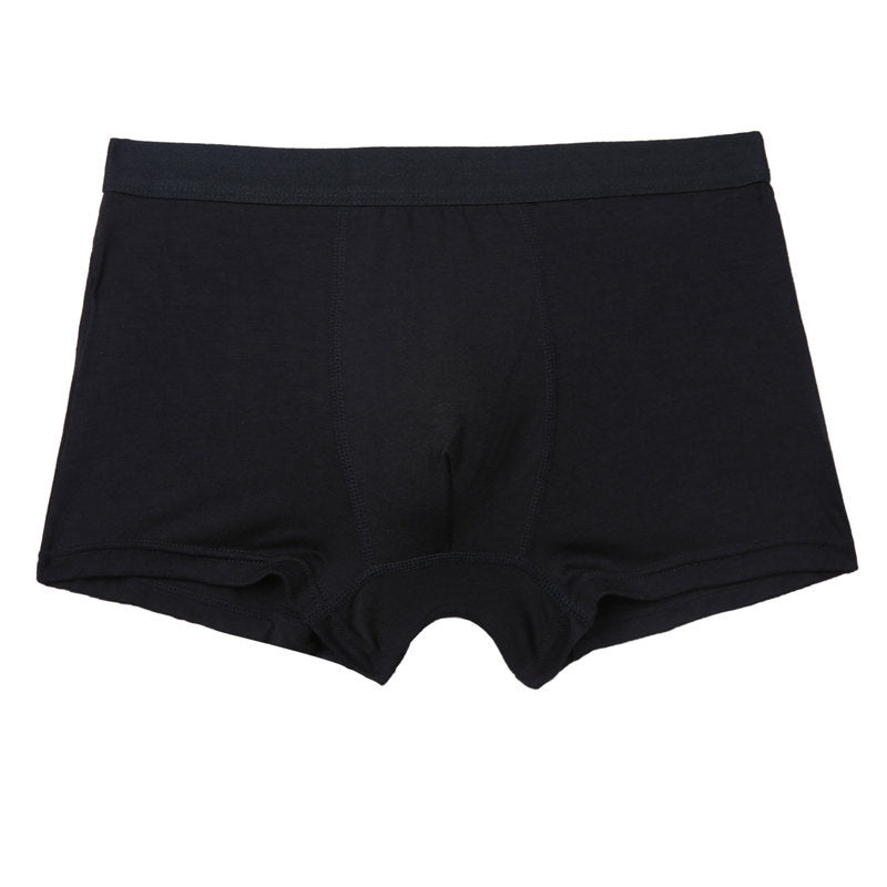 Pure Color Bamboo Fiber Men Underwear Image