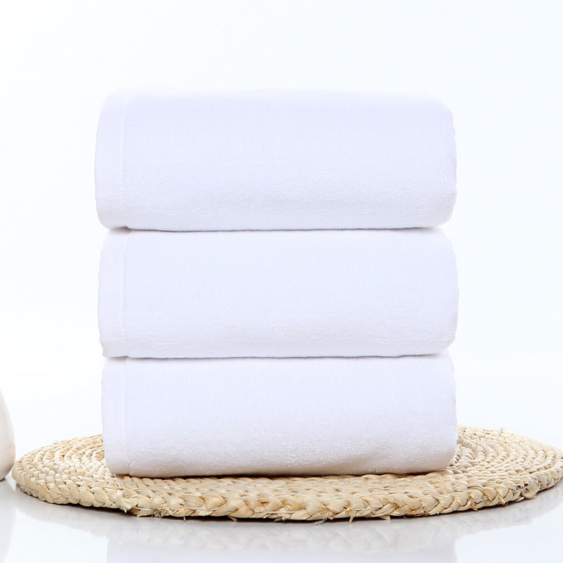 Pure cotton thickened bath towel Image