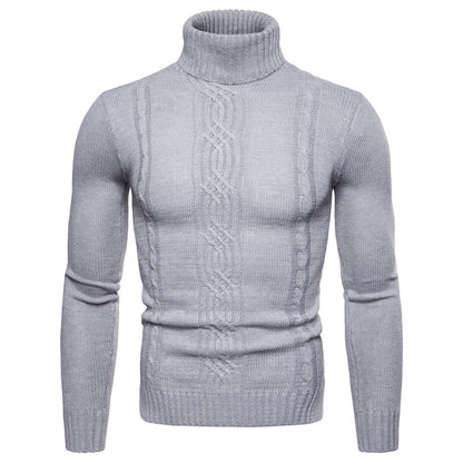 Jacquard sweater England casual pullover sweater