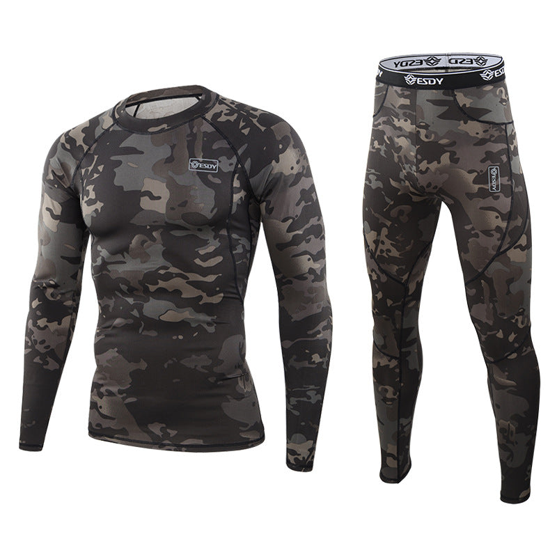 Tactical cycling sports underwear set Image