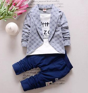 2021 toddler baby clothes children suit 0-3 years old suit + pants children's sportswear boys girls children's clothing brand Image