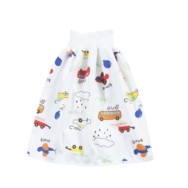 Cotton and bamboo fiber Baby diaper skirt Image