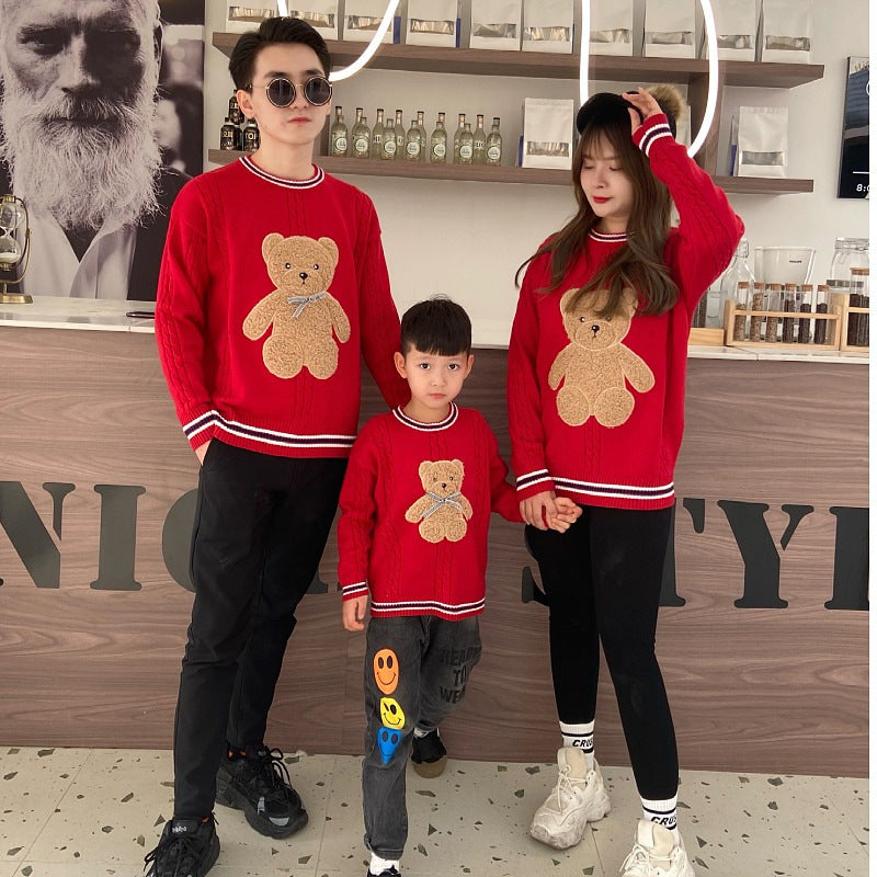 Romper New Year's Family Wear Sweater Family Wear Image