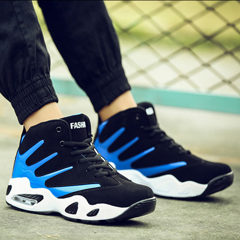 Men Air Cushion Basketball Shoes Wear-resistant Sneakers For Men Hommel Basketball Boots Sneakers Men Image